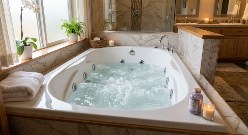 Jetted Tub Installation detail